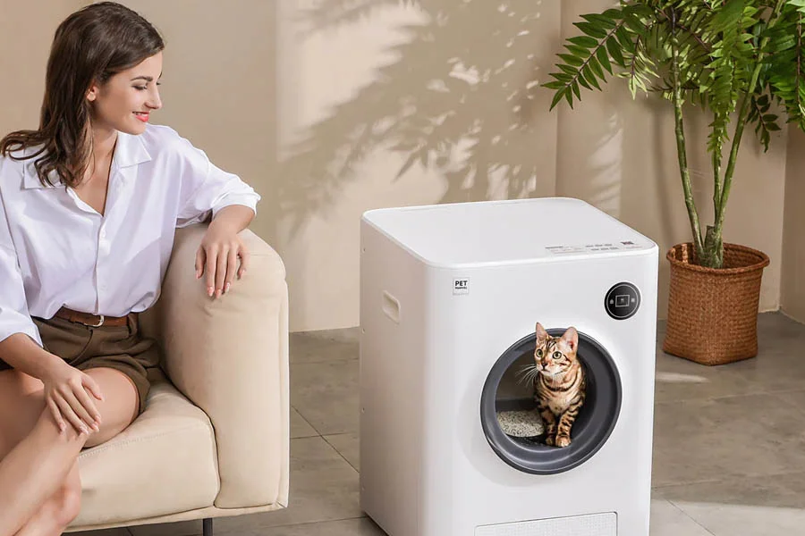 multi cat litter boxes